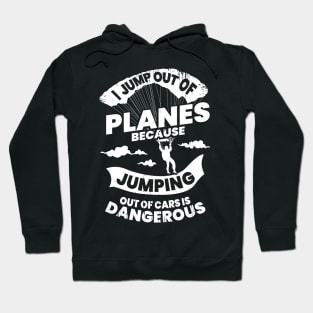 Skydiving Parachuting Skydiver Parachutist Gift Hoodie